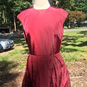 Cranberry Red Dress